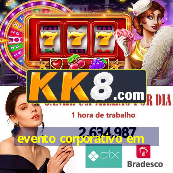 evento corporativo em